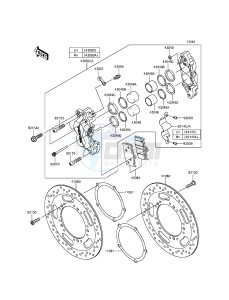 VULCAN_1700_VOYAGER_ABS VN1700BEF GB XX (EU ME A(FRICA) drawing Front Brake