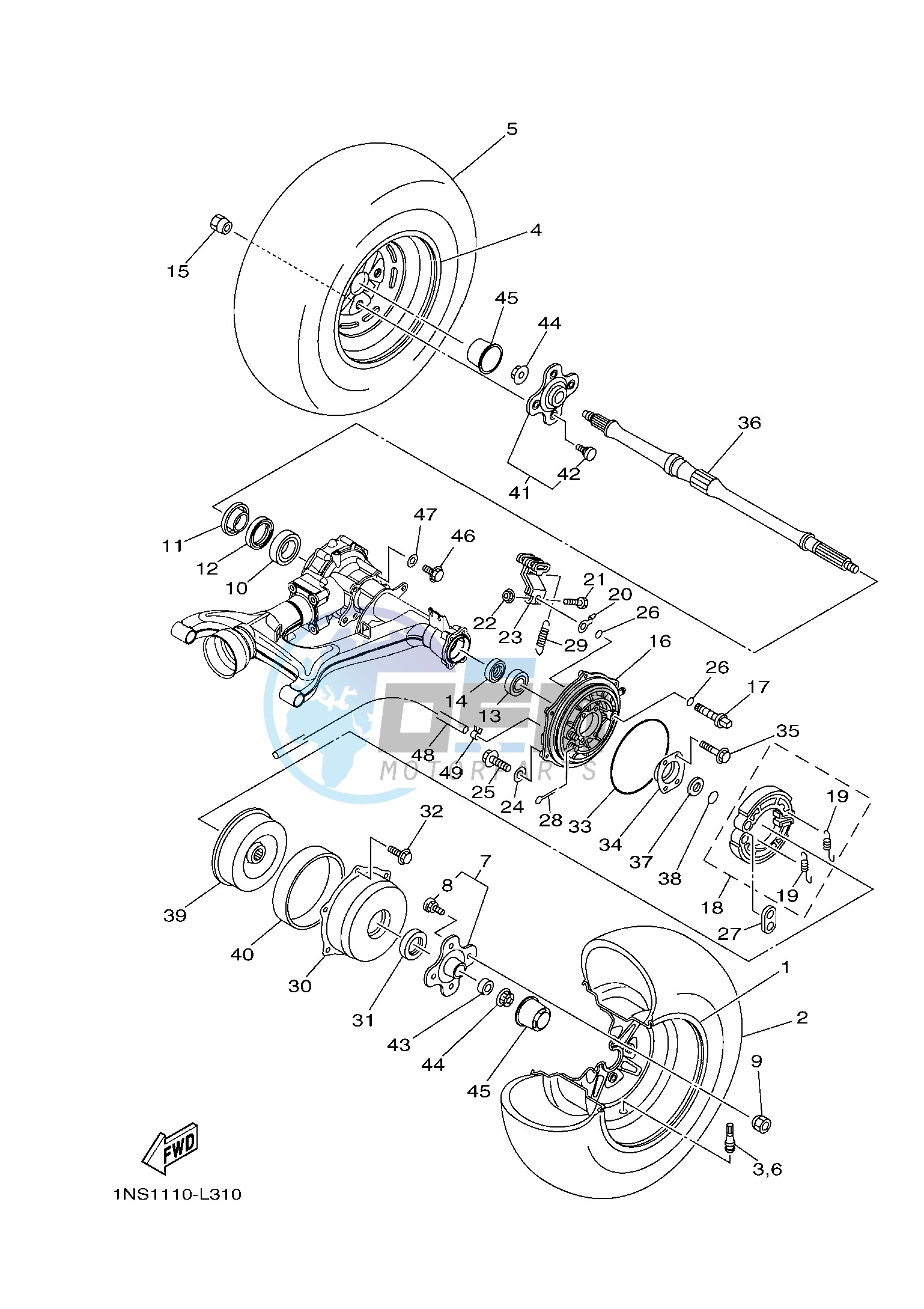 REAR WHEEL