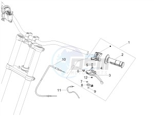 RCR 50 E4 (EMEA) drawing Clutch control