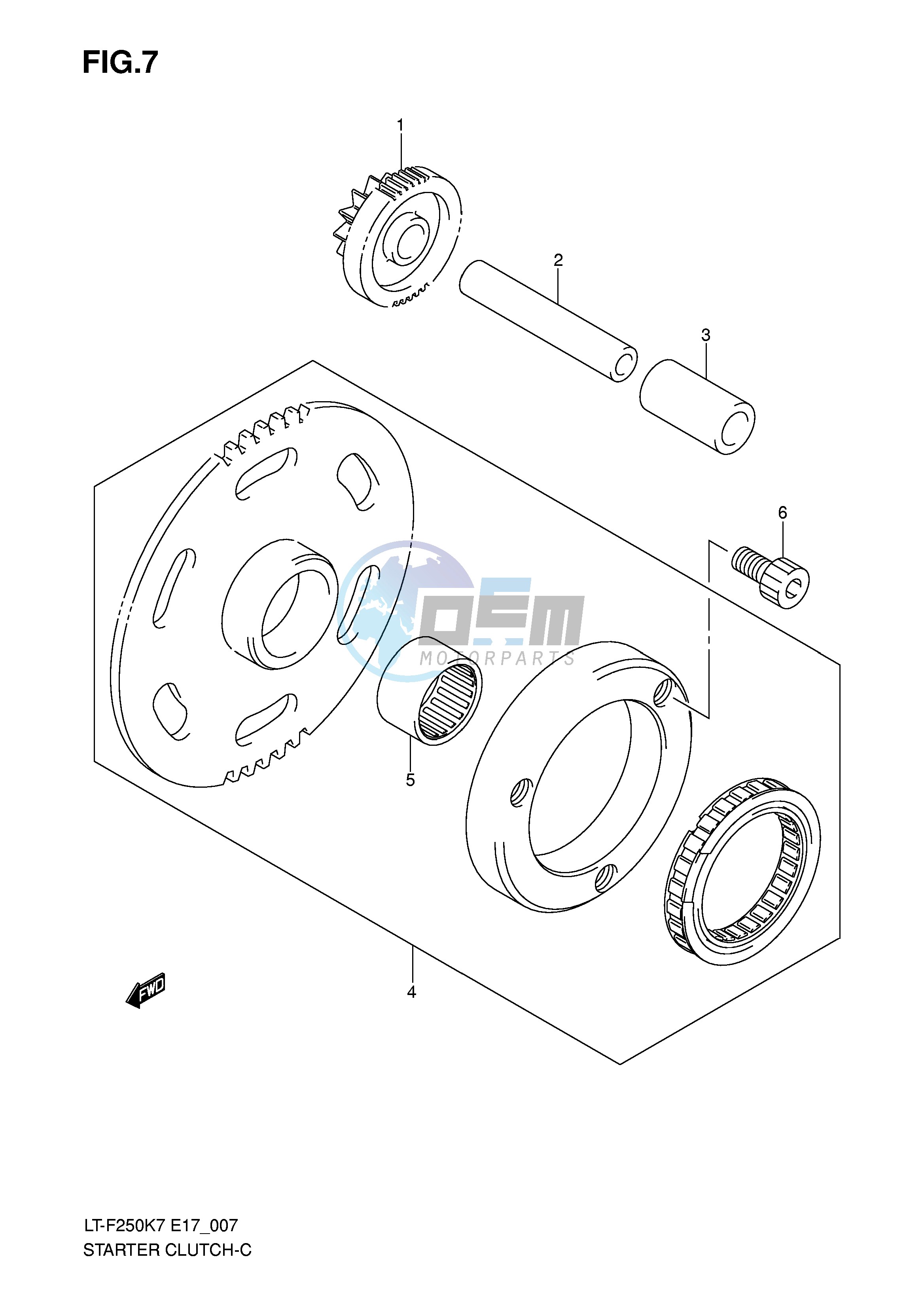 STARTER CLUTCH