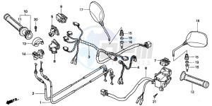 FES250 FORESIGHT drawing SWITCH/CABLE