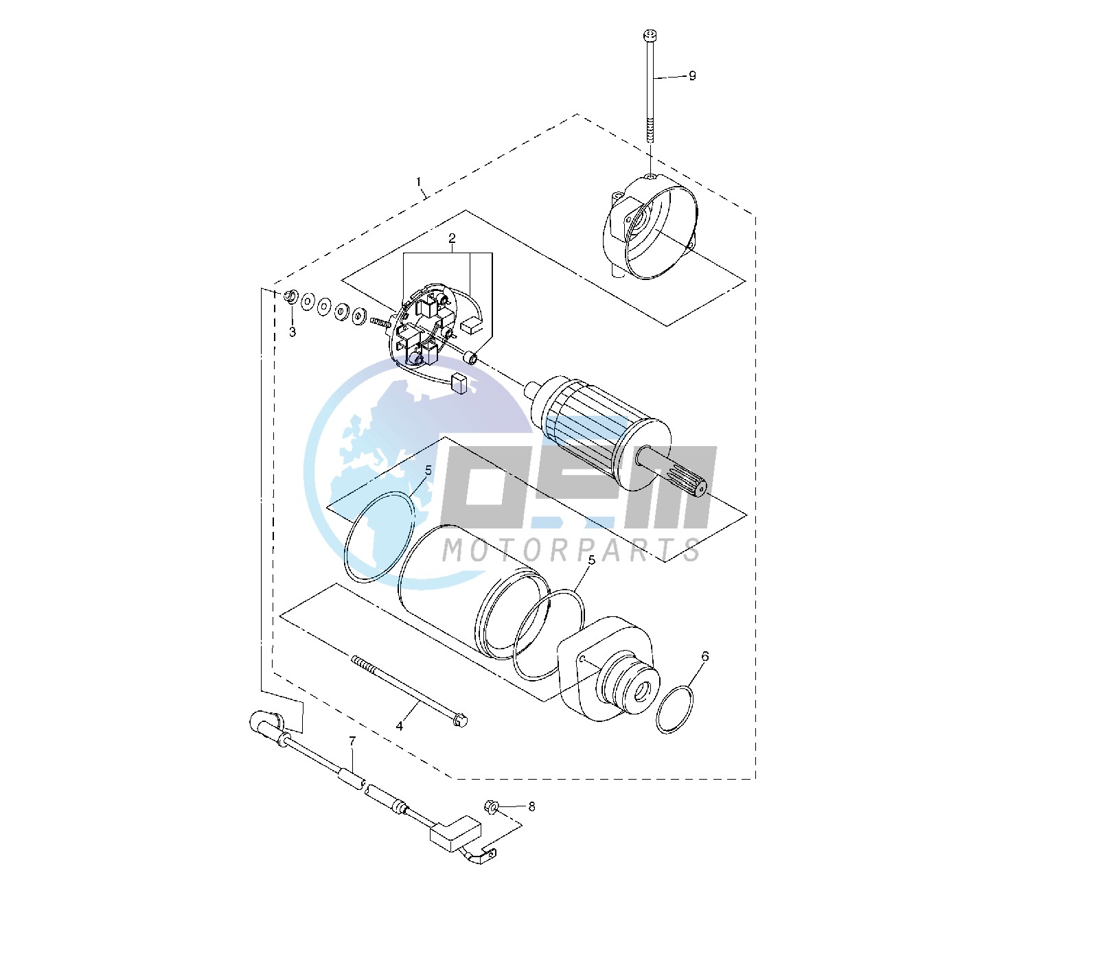 STARTING MOTOR