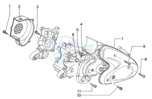 Zip & Zip 100 drawing Clutch cover