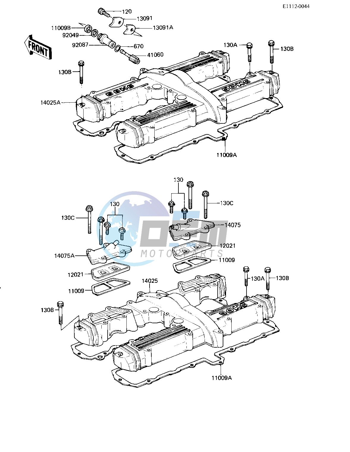 CYLINDER HEAD COVER -- 83 H3- -