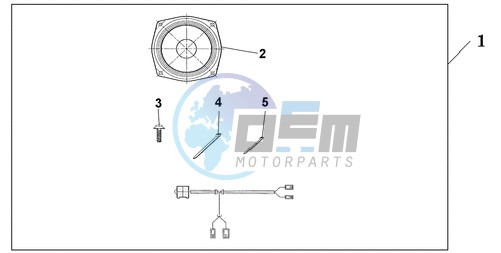 REAR SPEAKER SET