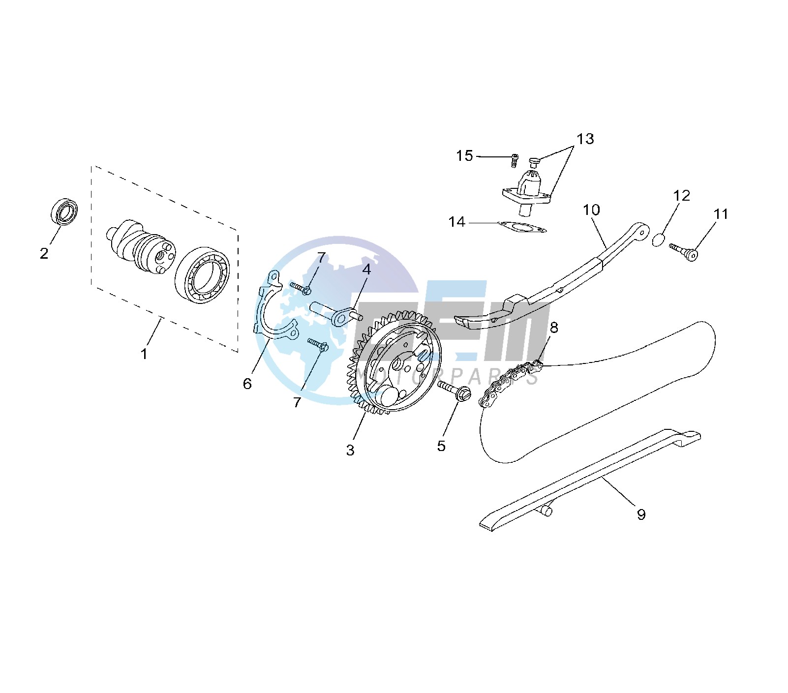 CAMSHAFT AND TIMING CHAIN