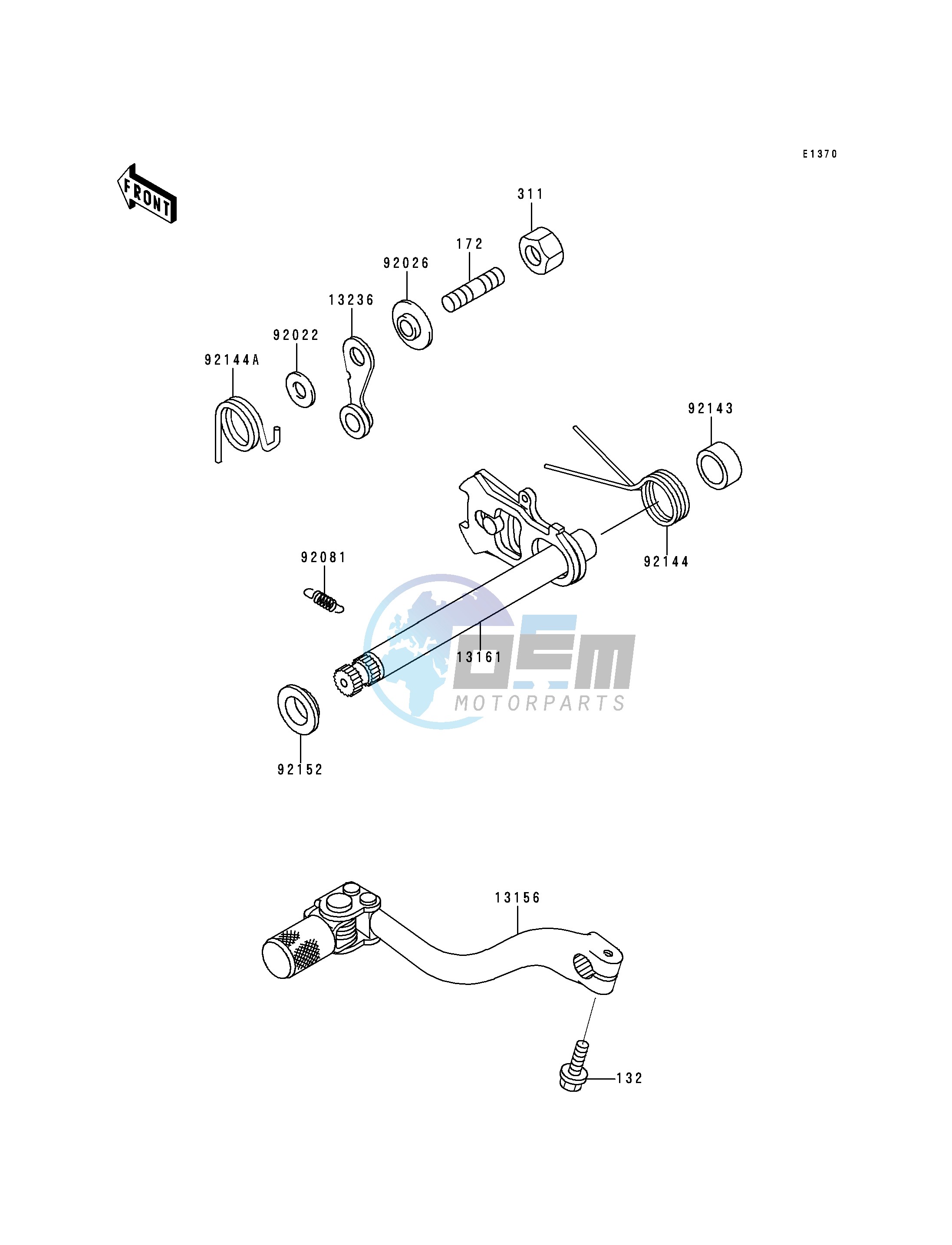 GEAR CHANGE MECHANISM