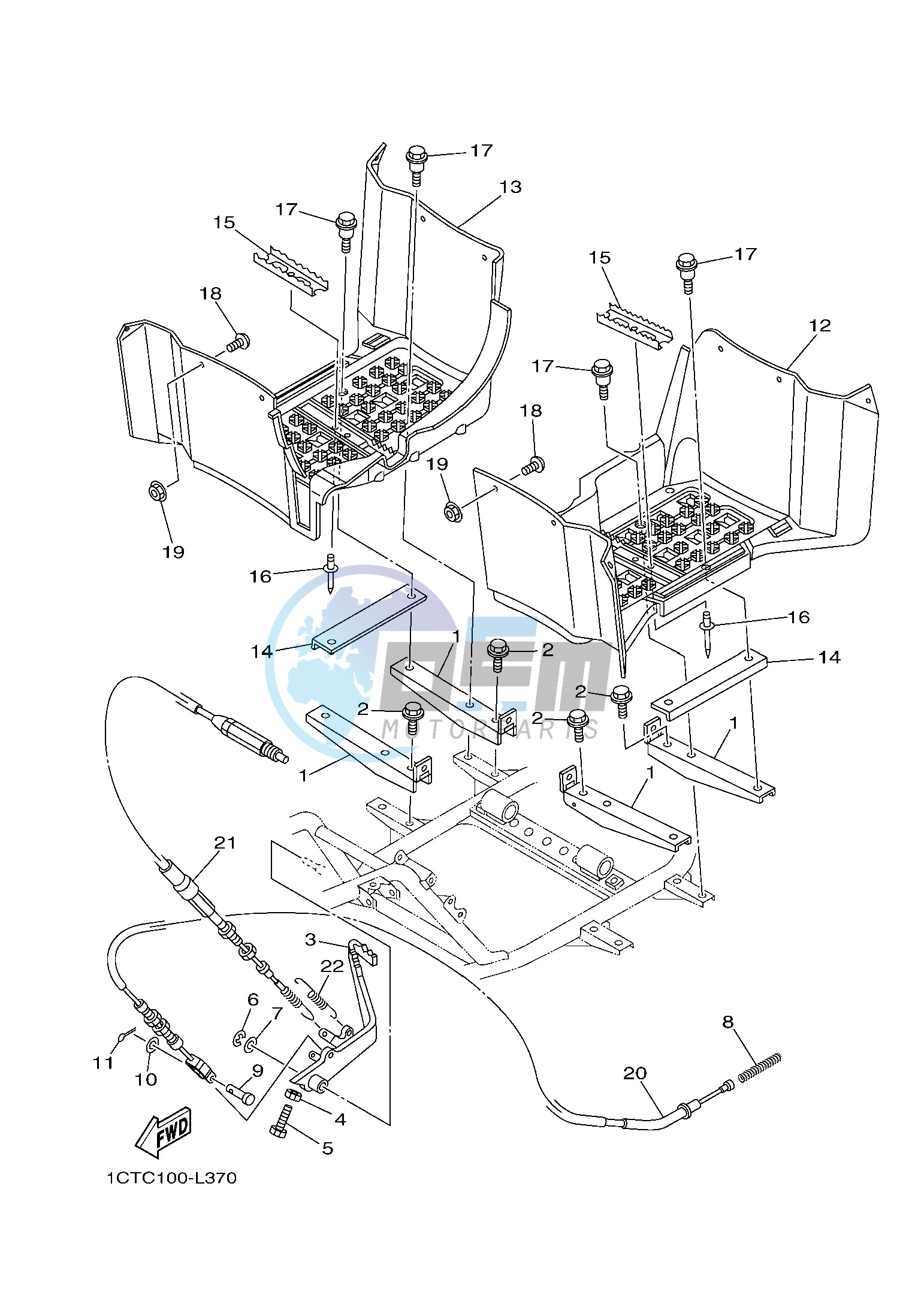 STAND & FOOTREST