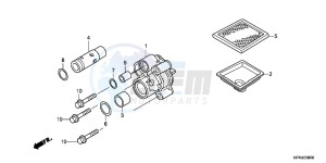 NC750DH NC750D ED drawing CRANKCASE