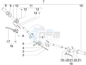 S 50 4T 4V College drawing Handlebars - Master cil