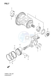 AN650 drawing CRANKSHAFT