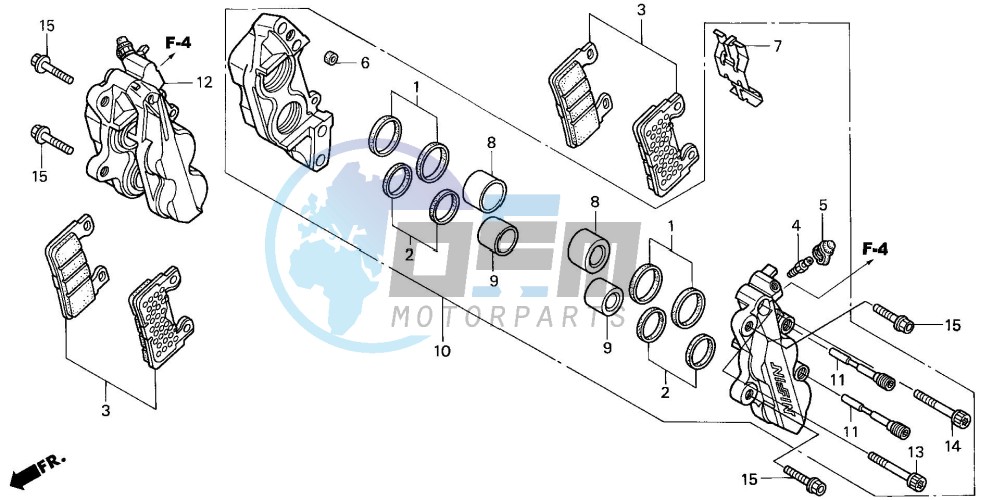 FRONT BRAKE CALIPER