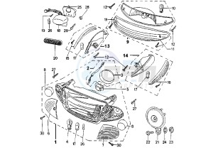 ELYSEO - 100 cc drawing HEADLAMPS-BLINKERS