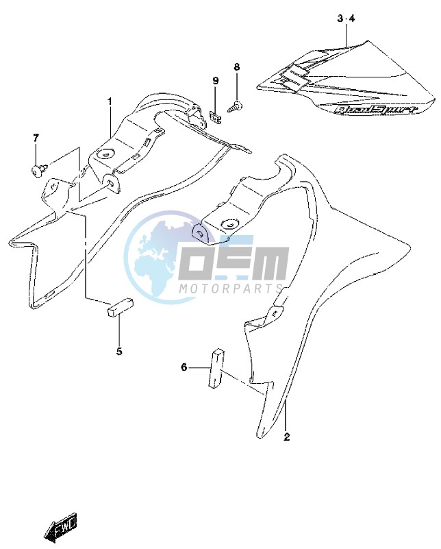 FUEL TANK COVER