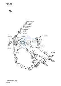 VZ1600 (E19) drawing FRAME