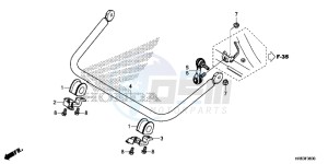 TRX500FA5H TRX500FA ED drawing STABILIZER