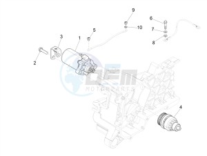 ZIP 50 4T NOABS E4 (EMEA) drawing Stater - Electric starter