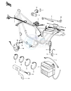 Z1 A [Z1-Z1A] 900 drawing CHASSIS ELECTRICAL EQUIPMENT