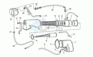 NTX 350 drawing Air filter