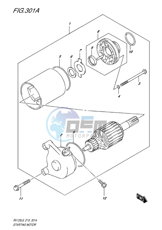 STARTING MOTOR