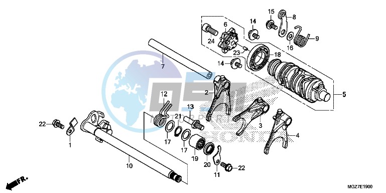 GEARSHIFT DRUM