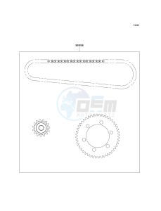 EN 500 C [VULCAN 500 LTD] (C6F-C9F) C9F drawing CHAIN KIT