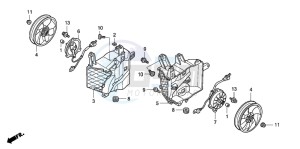 GL1800A drawing COOLING FAN