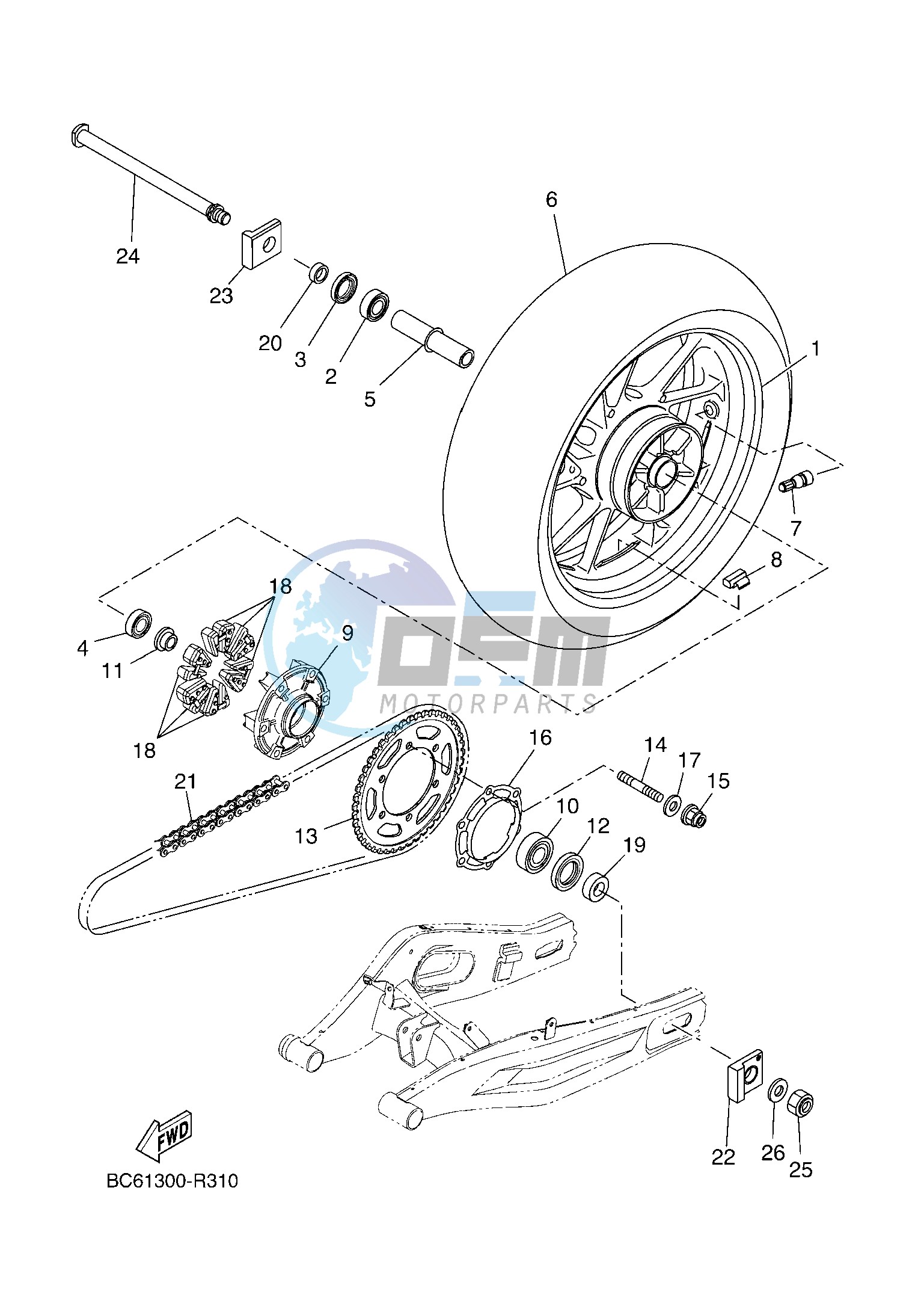 REAR WHEEL