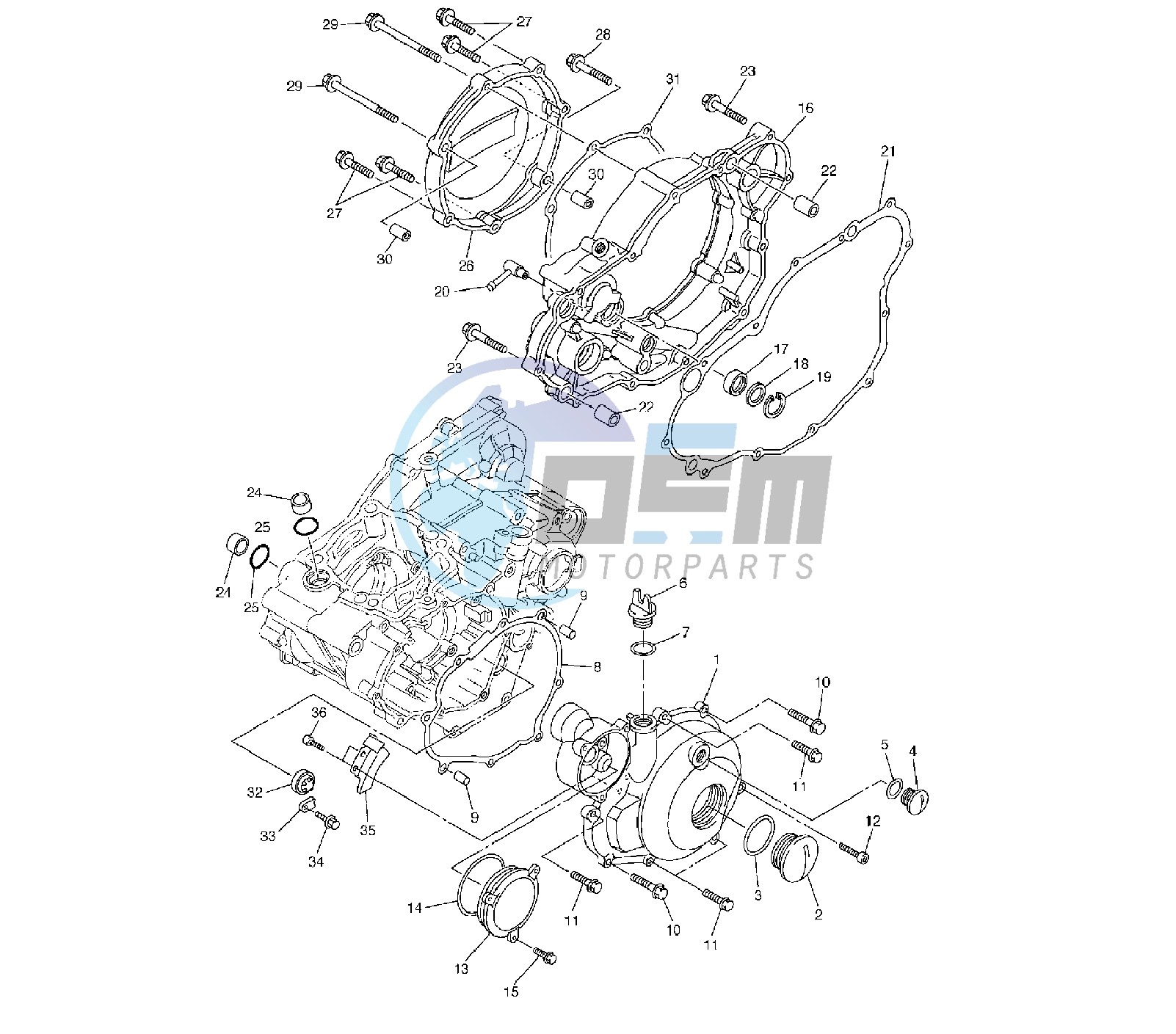 CRANKCASE COVER