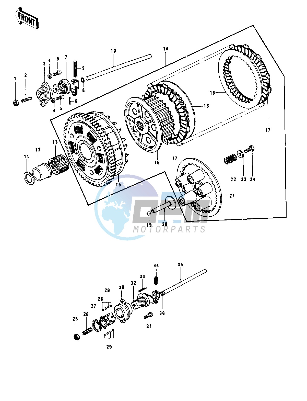 CLUTCH -- 77-78 B1_B2- -