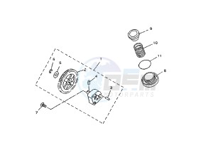 FZ8-S 800 180 drawing OIL PUMP