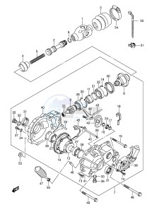 LT-A700X (E28-E33) drawing FINAL BEVEL GEAR (FRONT)