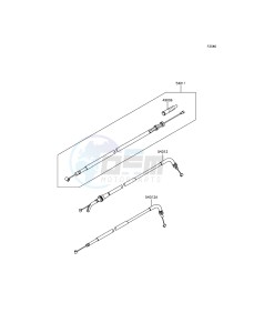 NINJA 300 EX300AGF XX (EU ME A(FRICA) drawing Cables