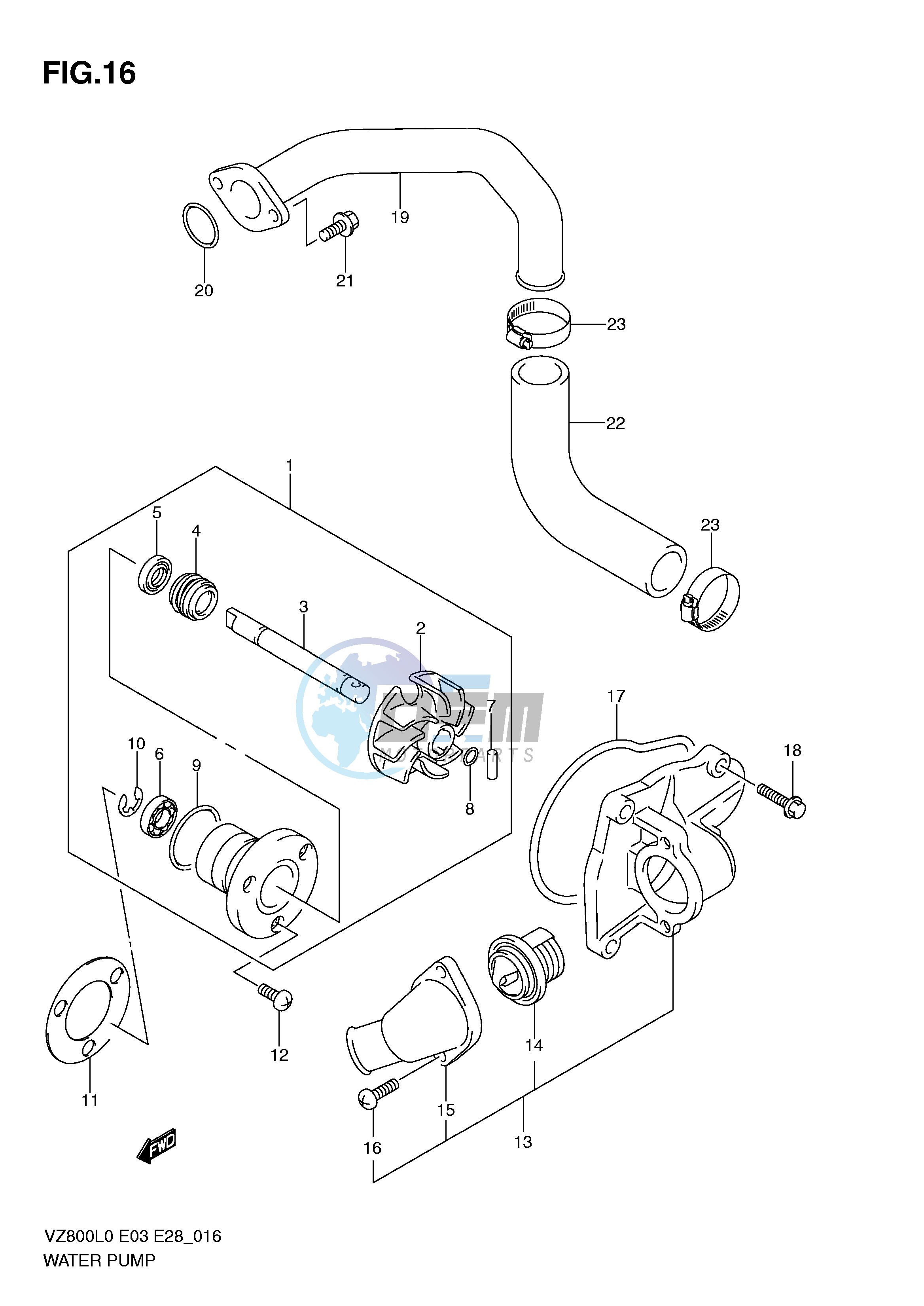 WATER PUMP