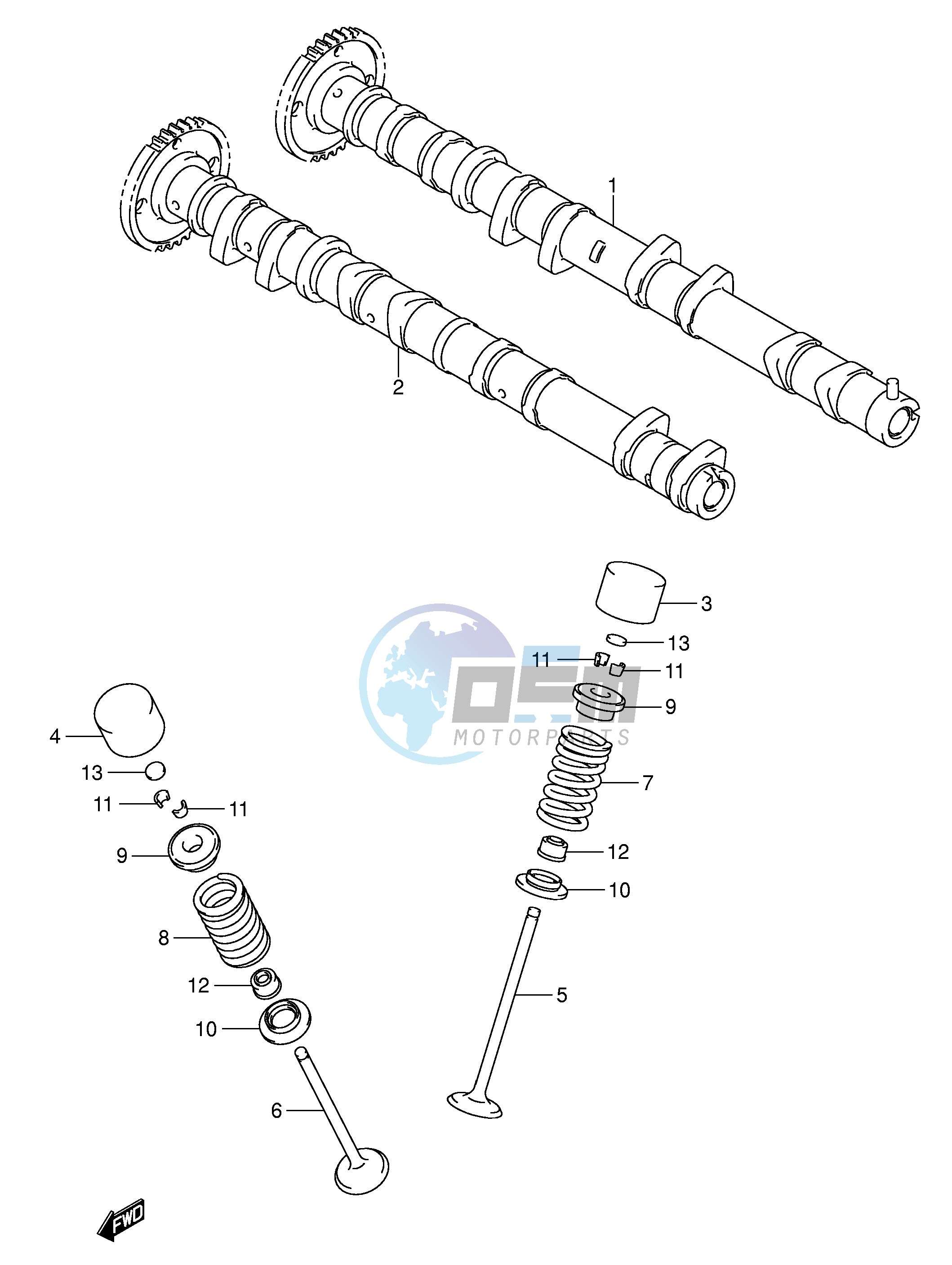 CAMSHAFT - VALVE