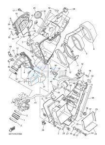 WR250X (32DP) drawing INTAKE