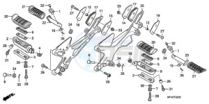 CBF1000AA France - (F / ABS CMF) drawing STEP