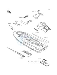 JT 900 A [900 STX] (A1-A2) [900 STX] drawing DECALS-- JT900-A1- -