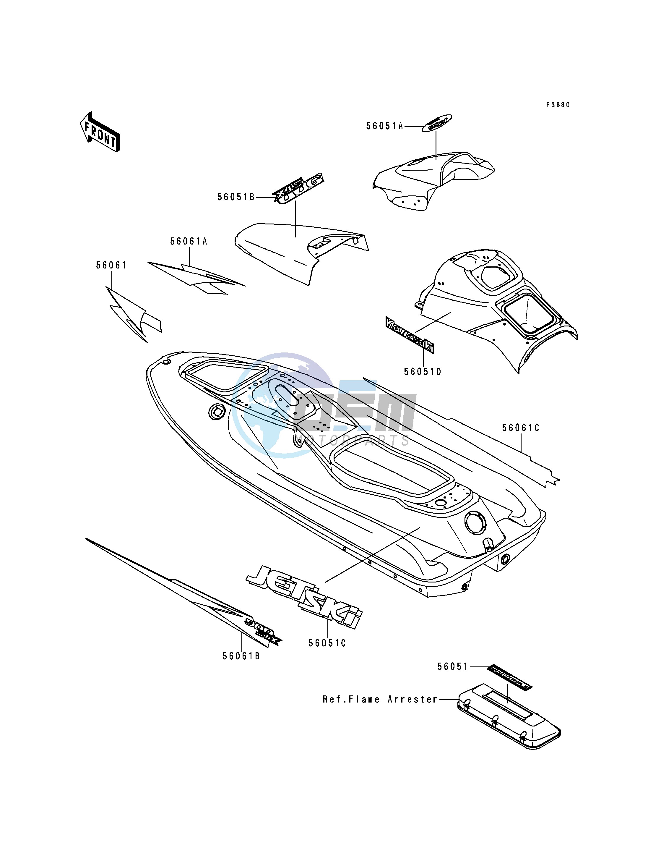 DECALS-- JT900-A1- -