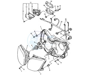 YZF R 750 drawing HEADLIGHT IT+G5278