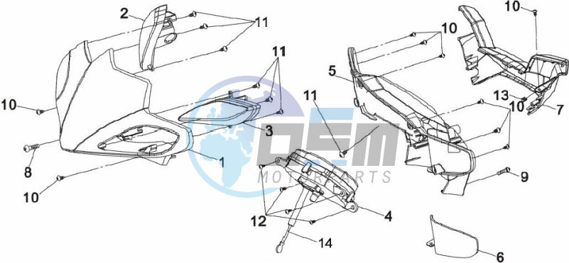 HEAD LIGHTCOWLING / DASHBOARD