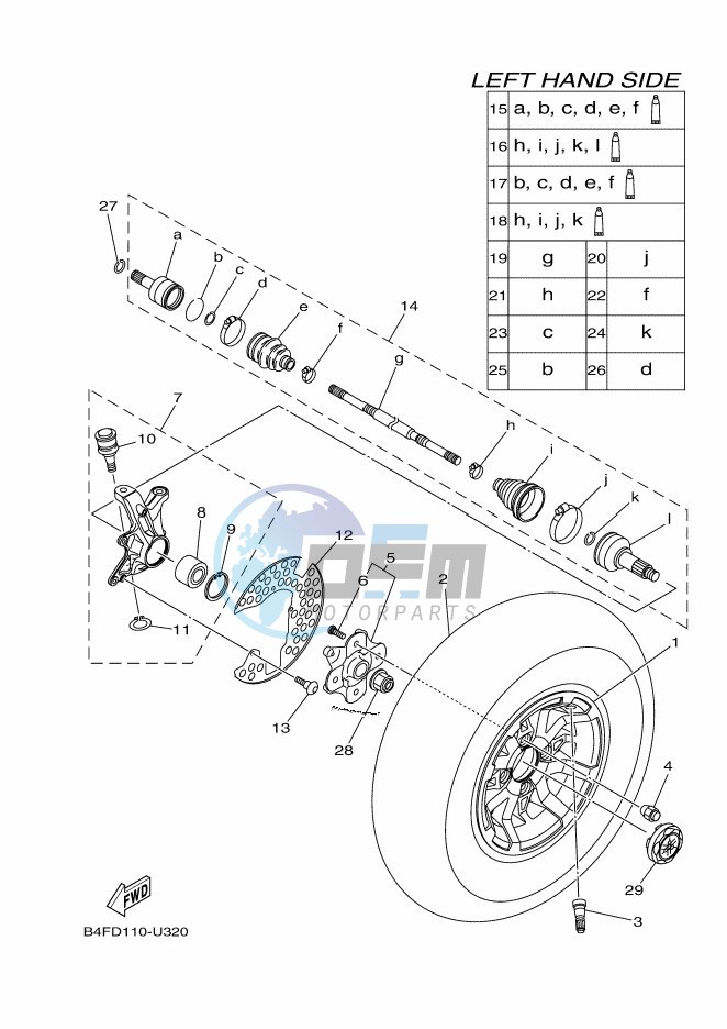 FRONT WHEEL