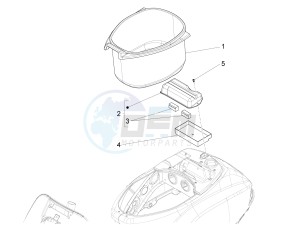 LX 125 4T 3V ie Taiwan drawing Helmet housing - Undersaddle