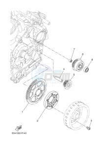 XTZ690D-B TENERE 700 (BW35) drawing STARTER