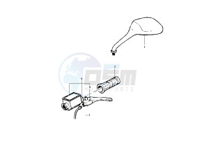 Runner SP 50 drawing Rear master cylinder