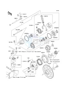 VN 1500 P [VULCAN 1500 MEAN STREAK] (P1-P2) [VULCAN 1500 MEAN STREAK] drawing STARTER MOTOR