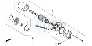 VF750C2 drawing STARTING MOTOR