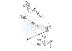 XVS A DRAG STAR CLASSIC 650 drawing SHIFT SHAFT MY98-00