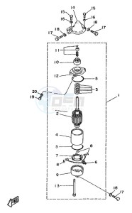 175A drawing STARTER-MOTOR