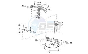 RSV 4 1000 APRC Factory Std SE drawing Steering